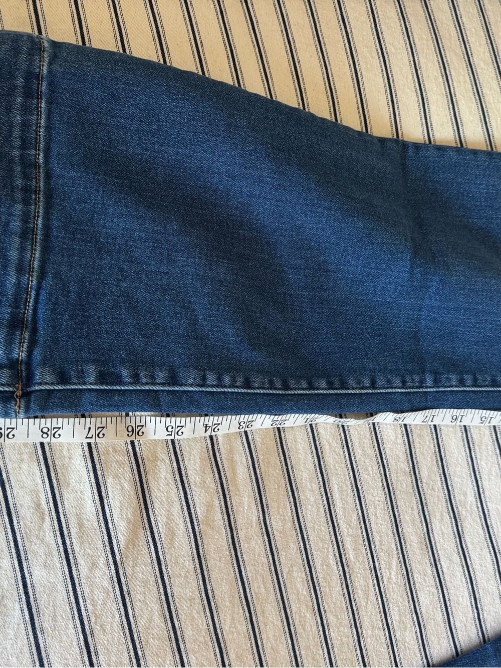 VERVET Snowdrop High Rise Trouser Hem Bootcut Jeans T6641 Size 31 - Picture 5 of 6